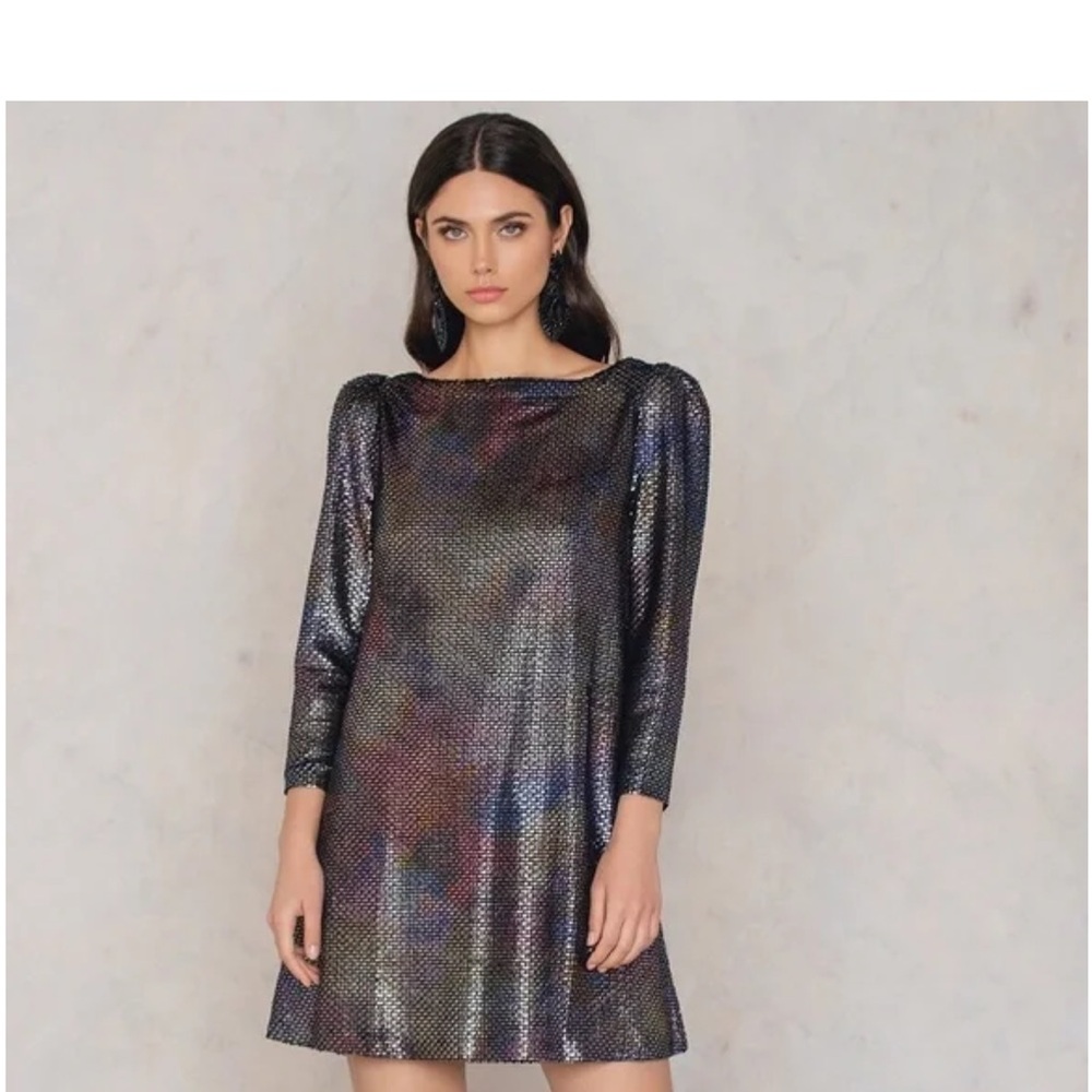 Free People Shimmering Multicolor Dress
